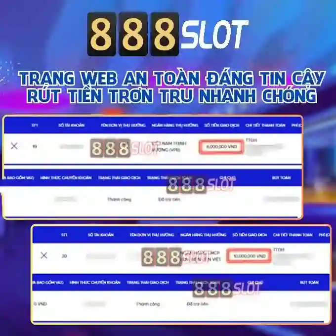 888slot: Khám phá nền tảng slot trực tuyến đáng tin cậy Giao diện nhà cái hoàn hảo